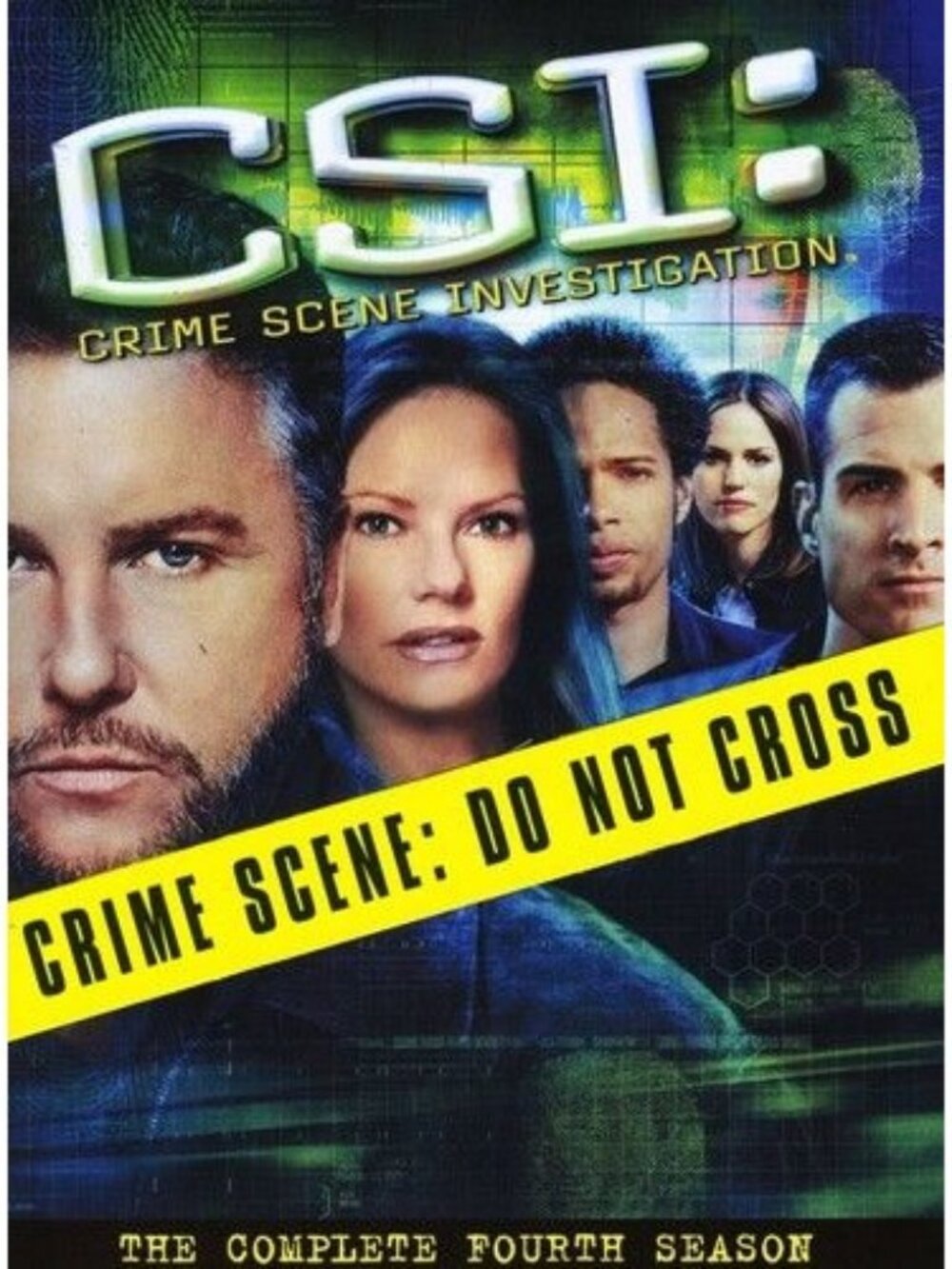 CSI Crime Scene Investigation Complete Fourth Season DVD 2003 Drama TV Series